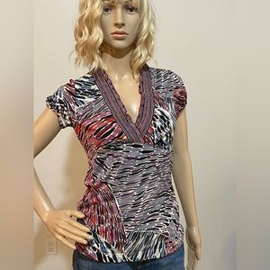 BCBGMaxAzria colourful top